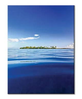 Wyspa - Obraz na płótnie