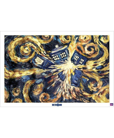 Doctor Who (Exploding Tardis) - plakat