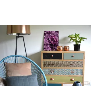 Kwiaty Bzu - Obraz na płótnie