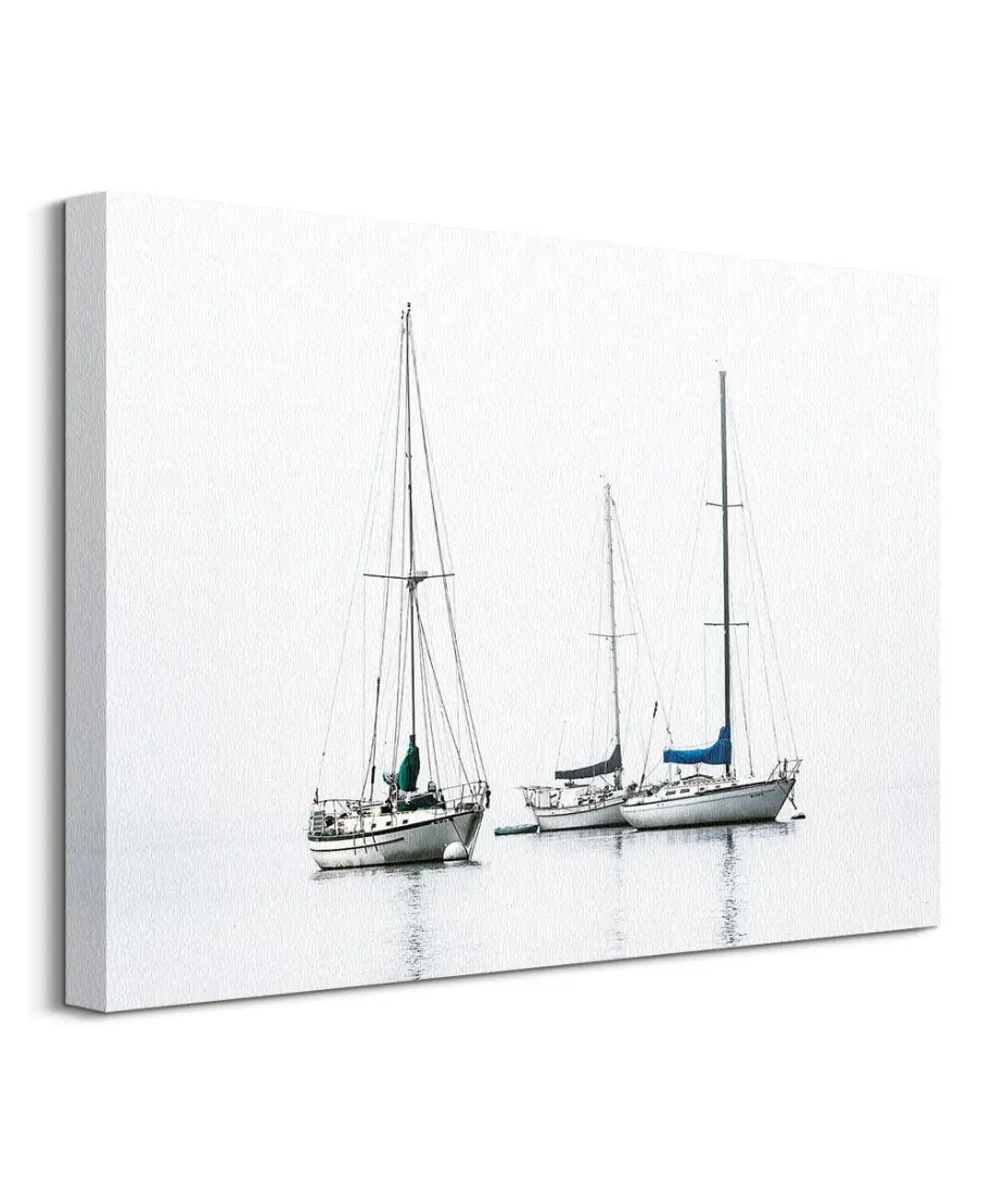 Łodzie - Obraz na płótnie