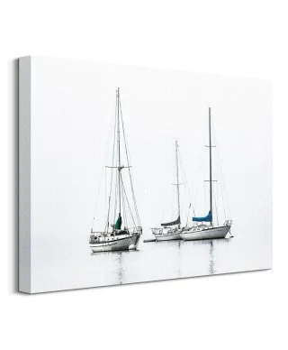 Łodzie - Obraz na płótnie