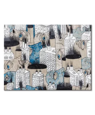 Heads - Obraz na płótnie