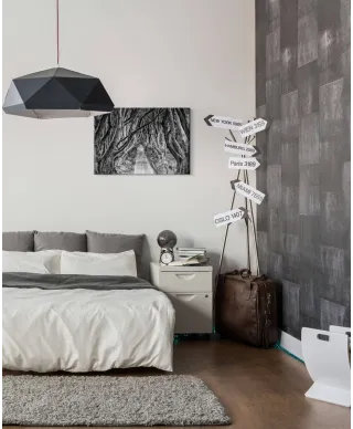 Droga przez las - Obraz na płótnie