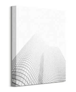 Wysokościowiec - Obraz na płótnie