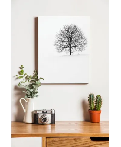 Samotne Drzewo - Obraz na płótnie