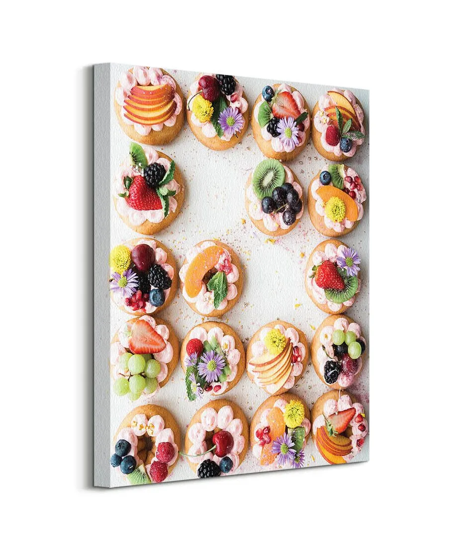 Owocowe smakołyki - obraz na płótnie