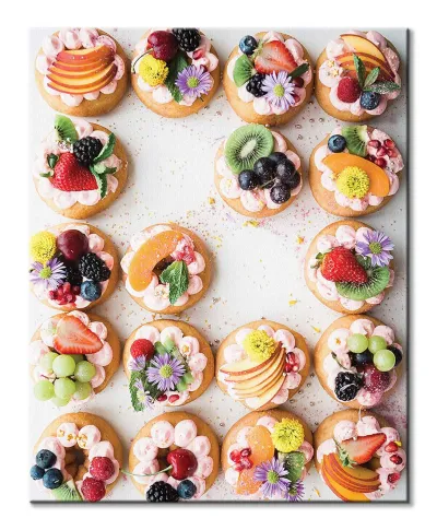 Owocowe smakołyki - obraz na płótnie