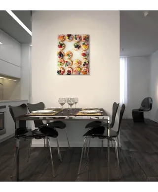 Owocowe smakołyki - obraz na płótnie