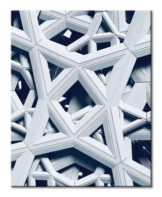 Luwr Abu Zabi - obraz na płótnie