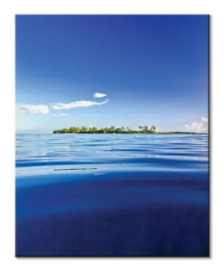 Wyspa - obraz na płótnie