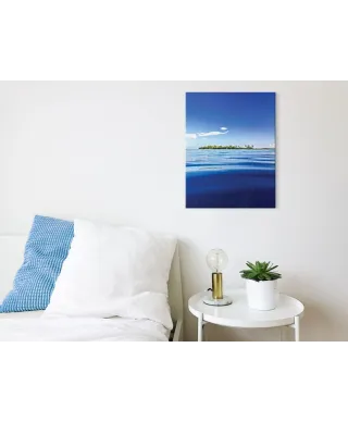 Wyspa - obraz na płótnie