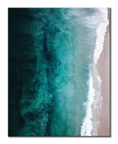 Wybrzeże - obraz na płótnie