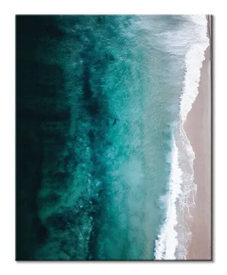 Wybrzeże - obraz na płótnie