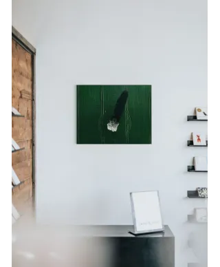 Kwitnące drzewo - obraz na płótnie