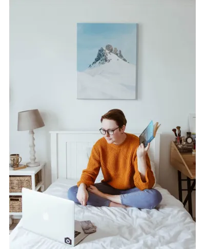 Grań - obraz na płótnie