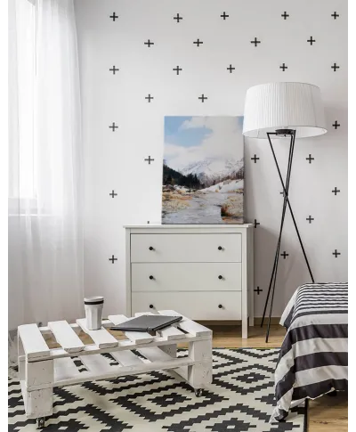 Górski strumyk - obraz na płótnie