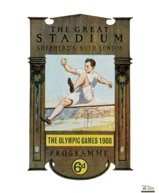 London 1908 Olympics - reprodukcja