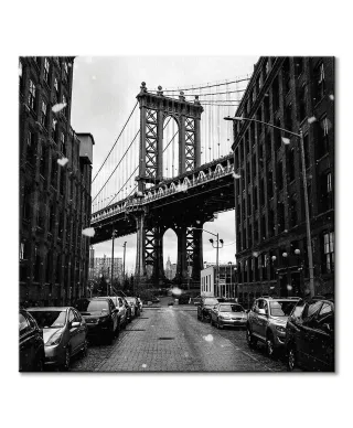 Most Brookliński - obraz na płótnie