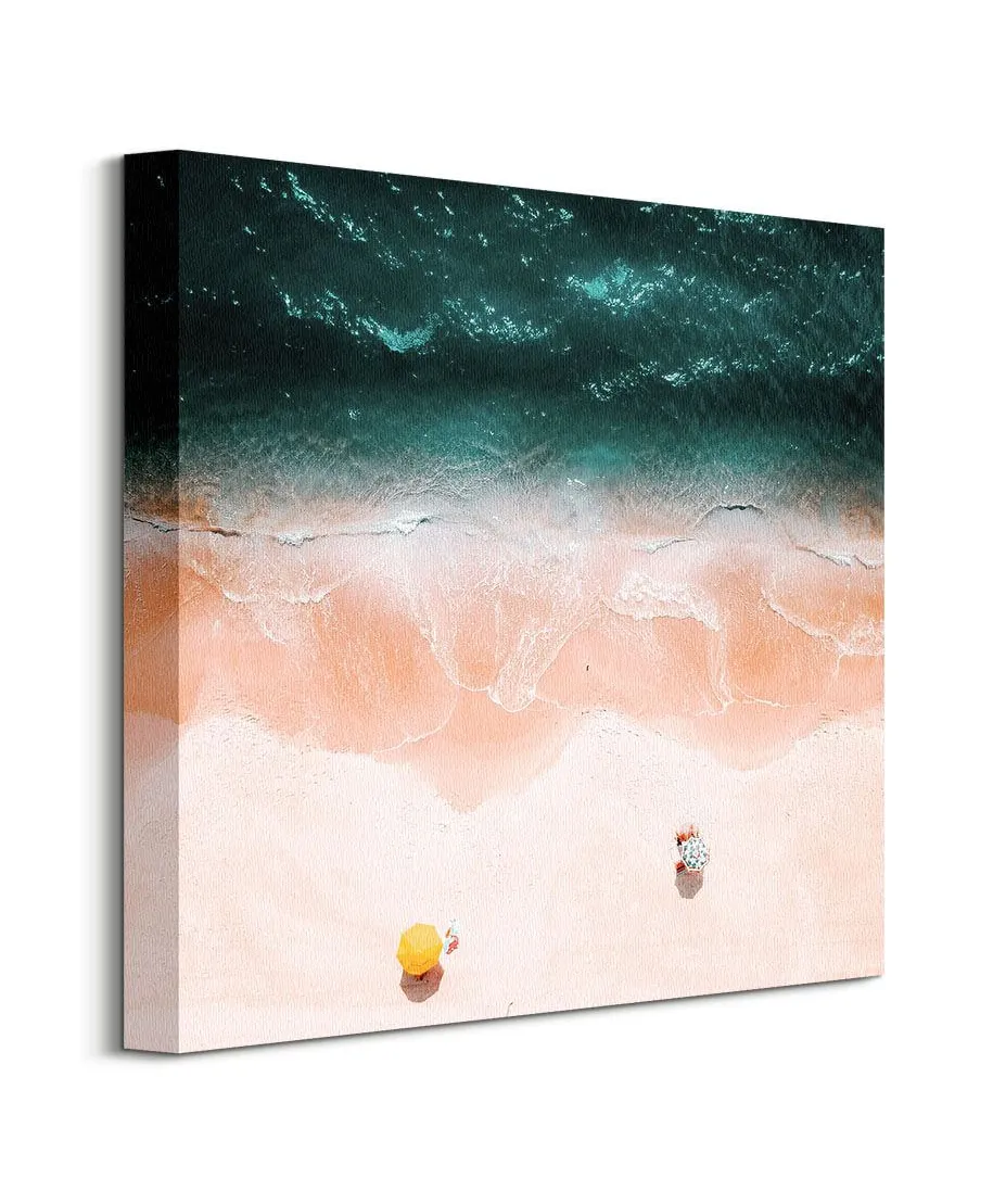 Słoneczna plaża - obraz na płótnie