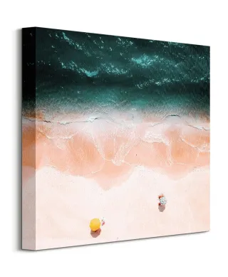 Słoneczna plaża - obraz na płótnie