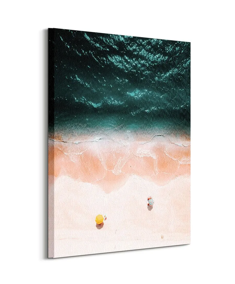 Słoneczna plaża - obraz na płótnie