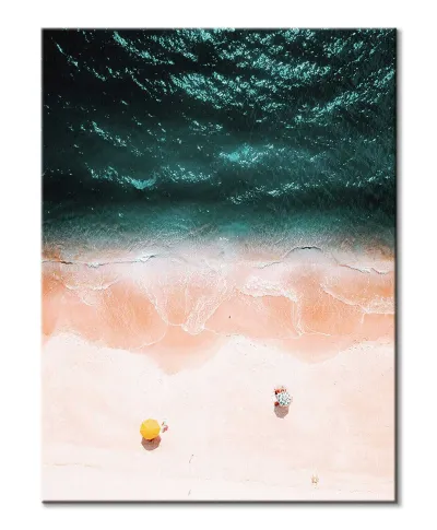 Słoneczna plaża - obraz na płótnie