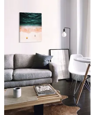 Słoneczna plaża - obraz na płótnie