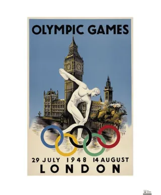 London 1948 Olympics - reprodukcja