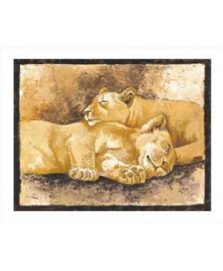 Sleeping Lions - reprodukcja