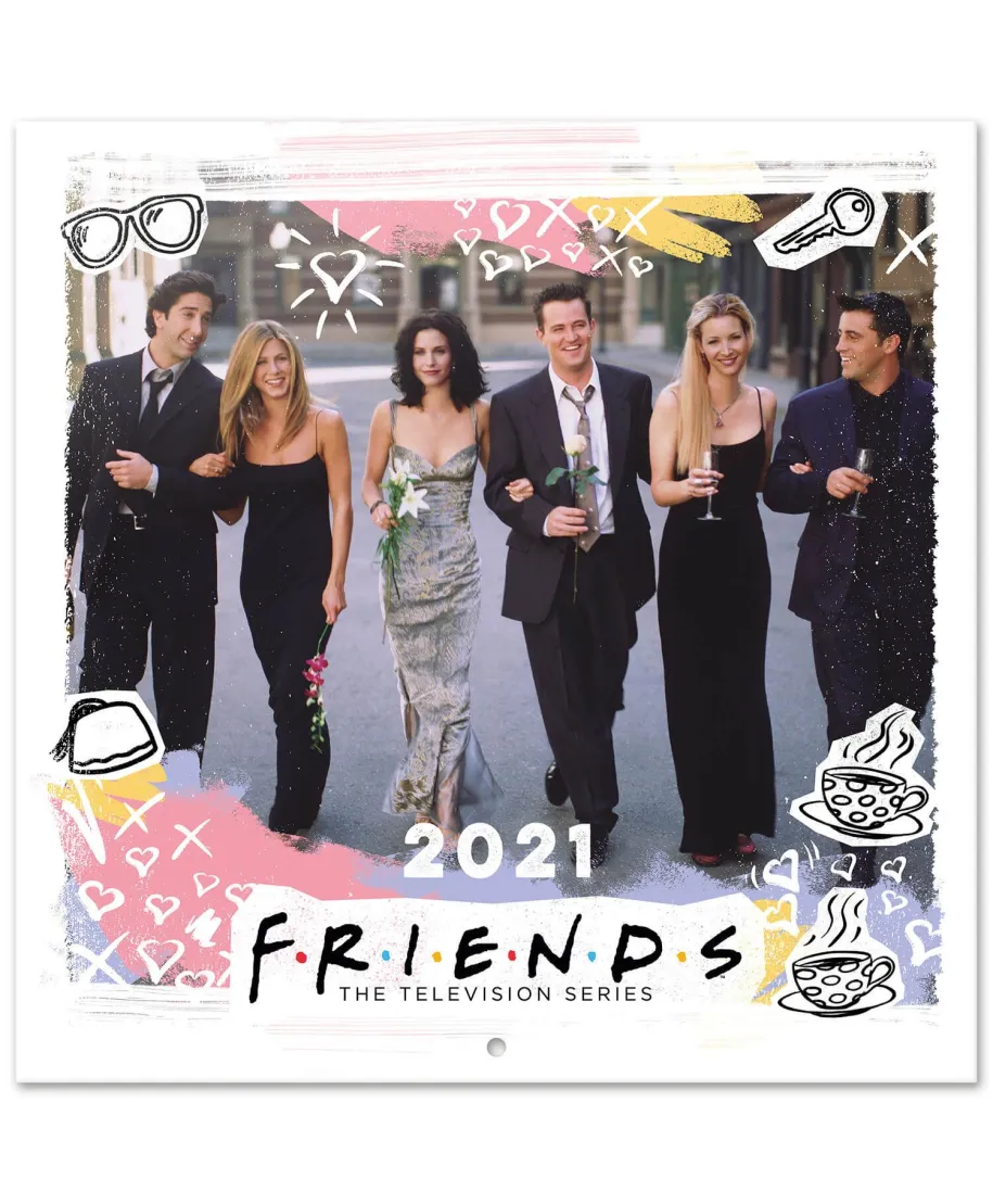 Friends - kalendarz ścienny 2021