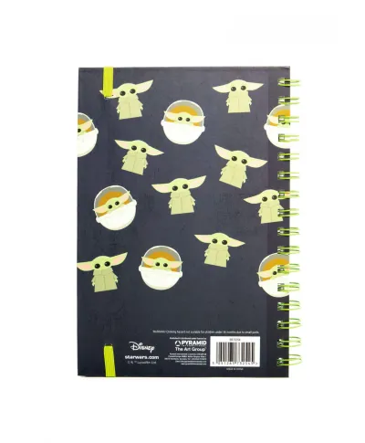 Star Wars The Mandalorian Snacks And Naps - notes A5 kołozeszyt