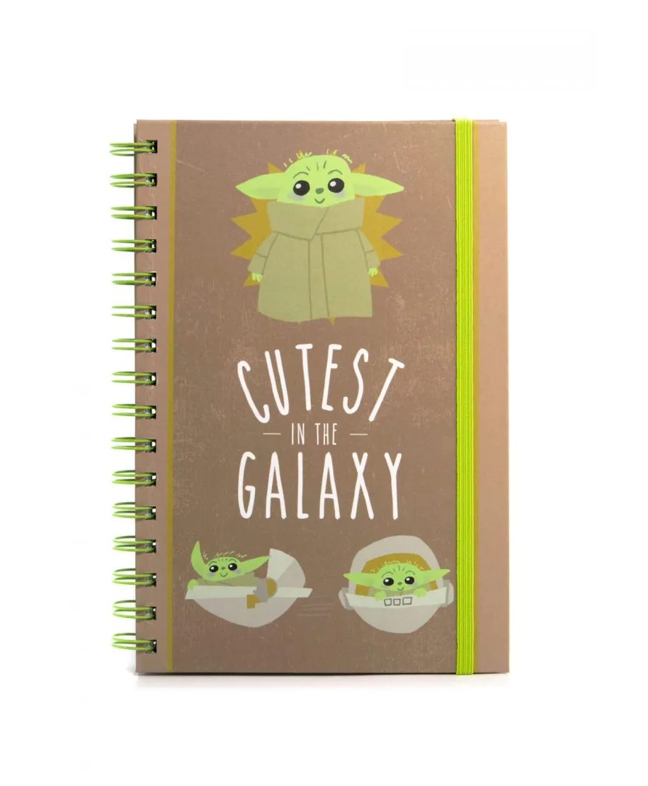 Star Wars The Mandalorian Cutest In The Galaxy - notes A5 kołozeszyt