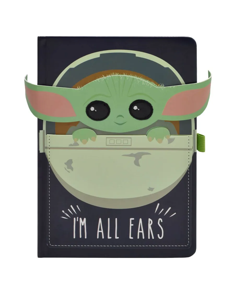 Star Wars The Mandalorian I'm All Ears Crib - notes A5 skórzany