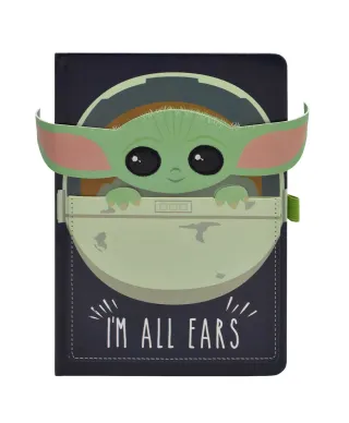 Star Wars The Mandalorian I'm All Ears Crib - notes A5 skórzany
