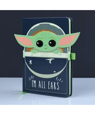 Star Wars The Mandalorian I'm All Ears Crib - notes A5 skórzany