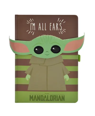 Star Wars The Mandalorian I'm All Ears Green - notes A5 skórzany