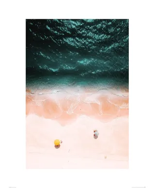 Słoneczna plaża - reprodukcja