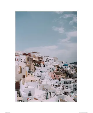Wyspa Santorini - reprodukcja