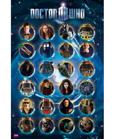 Doctor Who - Characters - plakat