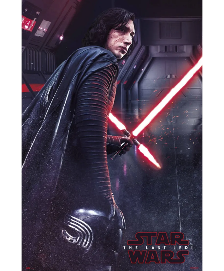 Star Wars The Last Jedi Kylo Ren - plakat