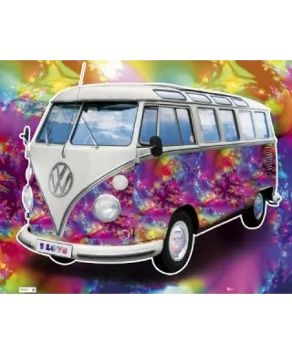 VW Californian Camper Love - plakat