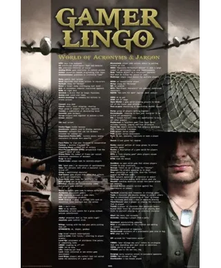 Gamer Lingo - plakat