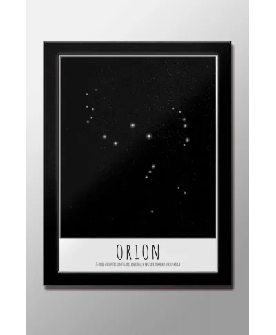 Orion z opisem - plakat
