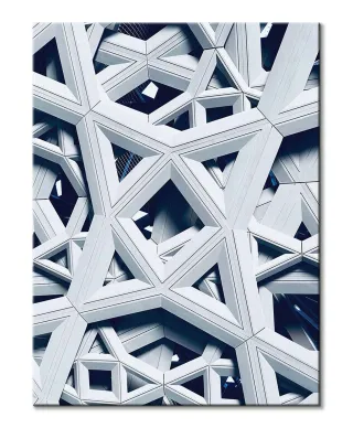 Luwr Abu Zabi - obraz na płótnie