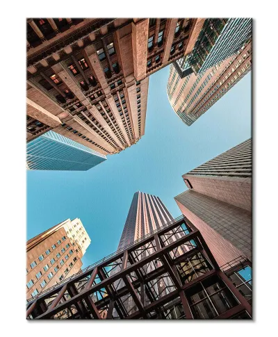 Financial District - obraz na płótnie