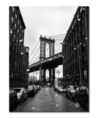 Most Brookliński - obraz na płótnie