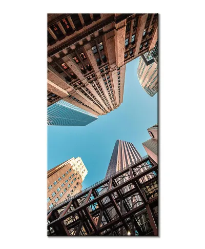 Financial District - obraz na płótnie