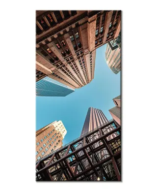 Financial District - obraz na płótnie
