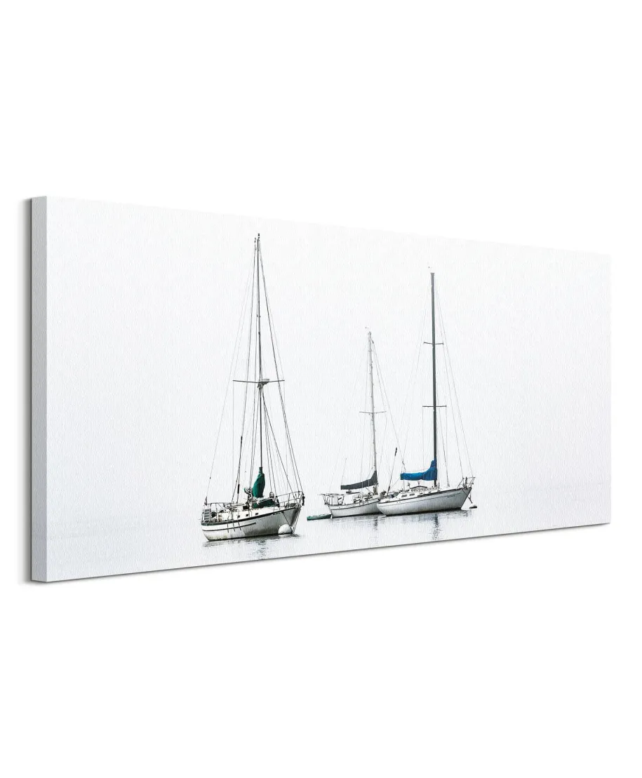 Łodzie - obraz na płótnie