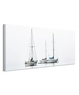 Łodzie - obraz na płótnie